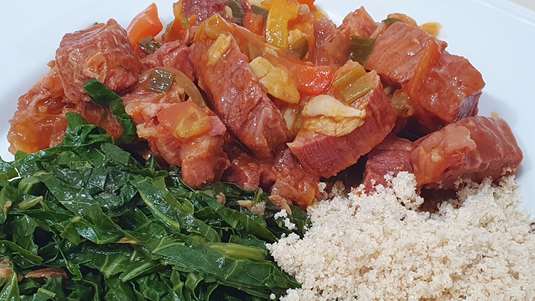 Χοιρινό µε Άγρια Χόρτα