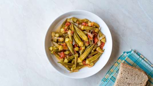 Μπάμιες Λαδερές