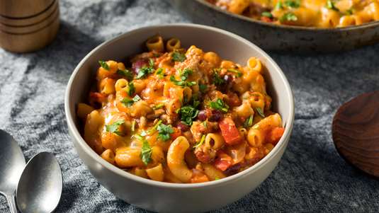 Μακαρόνια στο Φούρνο με Μπόλικο Τυρί