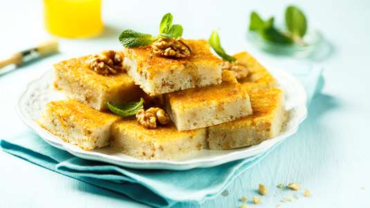 Χαλβάς Φούρνου σαν Ραβανί