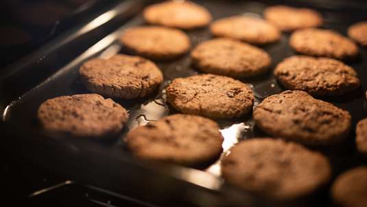 Μπισκότα Σοκολάτας με Λάδι