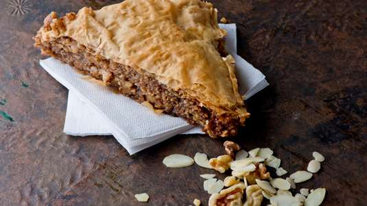 Τραγανό Γλυκό με Φύλλο και Σοκολάτα