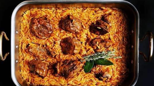 Γιουβέτσι Μοσχάρι με Κριθαράκι