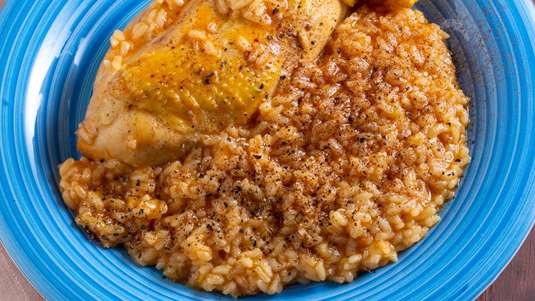 Kασιώτικο Πιλάφι με Κοτόπουλο