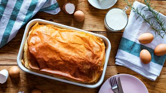 Κέικ με Τυρί, Μαστίχα και Μαχλέπι