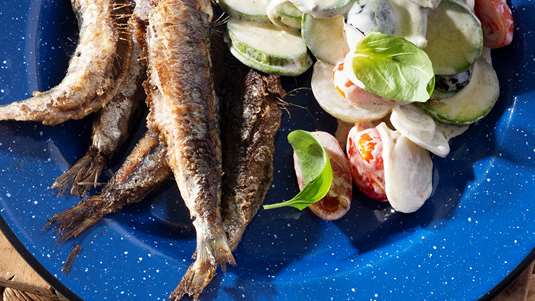 Ψητές Σαρδέλες με Λεμονάτη Σάλτσα Μελιού