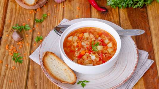 Φακές με Πράσα