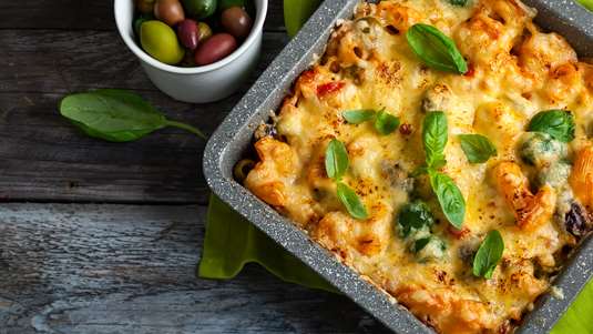 Ζυμαρικά στο Φούρνο