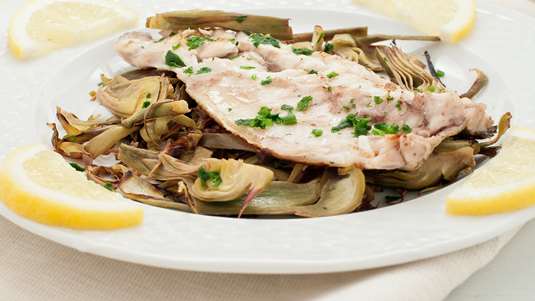 Ψάρι με Αγκινάρες