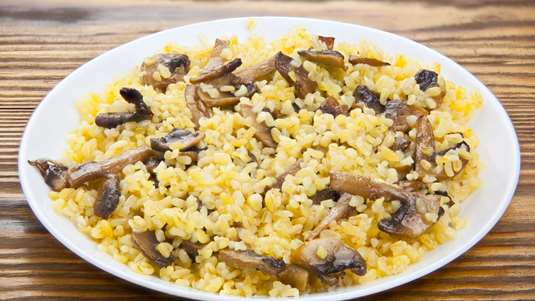 Πλιγούρι με Μανιτάρια