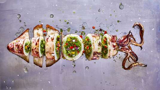 Θράψαλα Γιουβέτσι με Σπανάκι