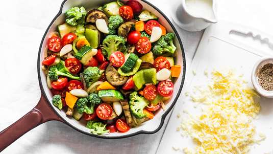 Τηγανιά με Λαχανικά