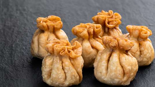 Πουγκιά με Αρνάκι και Γιαούρτι