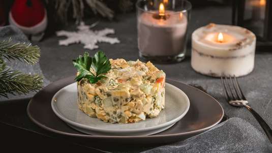 Ρώσικη Σαλάτα σε Φόρμα