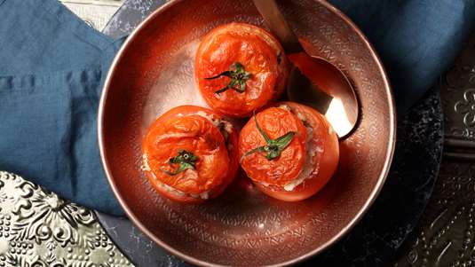 Ψητές Ντομάτες με Φέτα