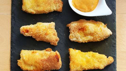 Μπακαλιάρος με Σάλτσα Μουστάρδας