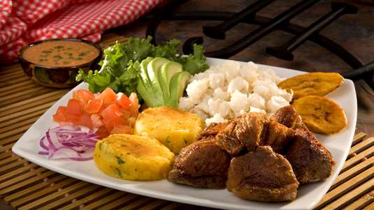 Χοιρινό με Μανιτάρια και Πατατοτηγανίτα