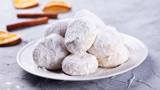 Κουραμπιέδες Αμυγδάλου