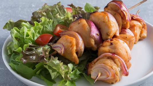 Σουβλάκι Κοτόπουλου σε Αρωματική Μαρινάδα