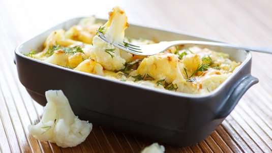 Κουνουπίδι Φούρνου με Γιαούρτι