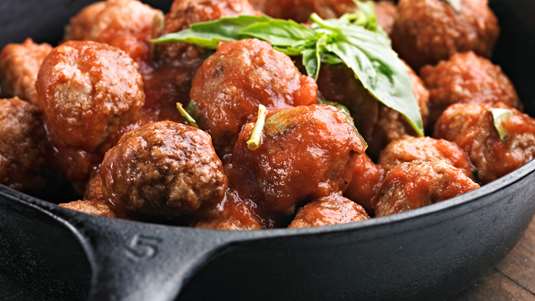 Κεφτεδάκια Κοκκινιστά