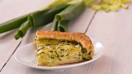 Πρασοτυρόπιτα με Γιαούρτι