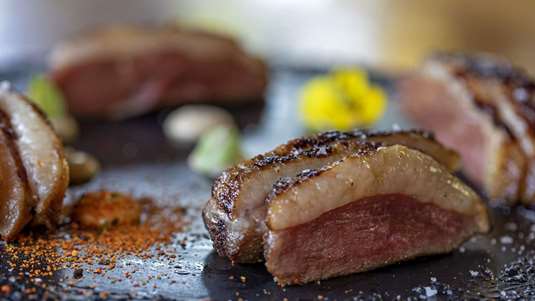 Στήθος Πάπιας με Sesame Tofu​​​​​​​ του Σπύρου Μαυροειδή