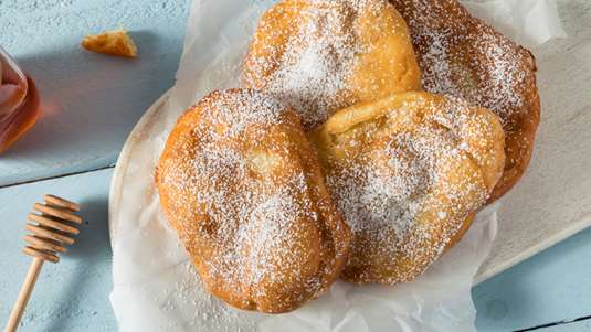 Τηγανητά Γεμιστά Γλυκάκια