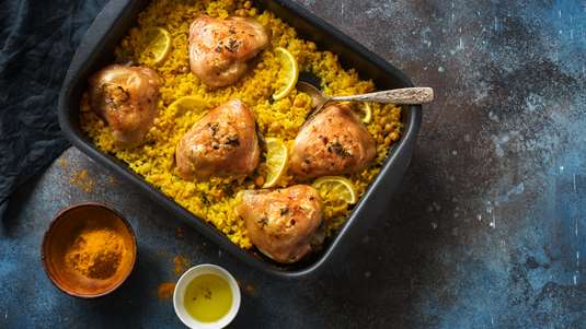 Κοτόπουλο με Κουρκουμά