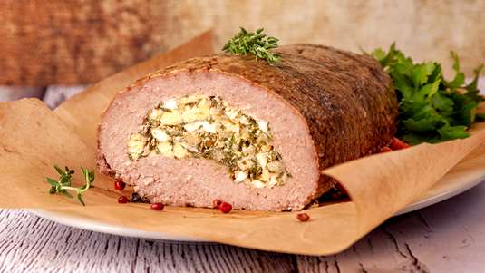 Ρολό Κιμά με Λαχανικά