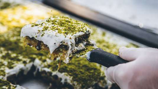 Κανταΐφι με Κρέμα