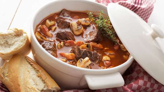 Κρέας με Μανιτάρια και Πιπεριές