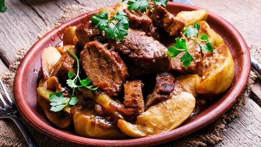 Μοσχάρι με Κυδώνια