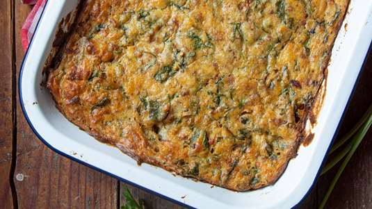 Πίτα με Βλίτα και Κιμά