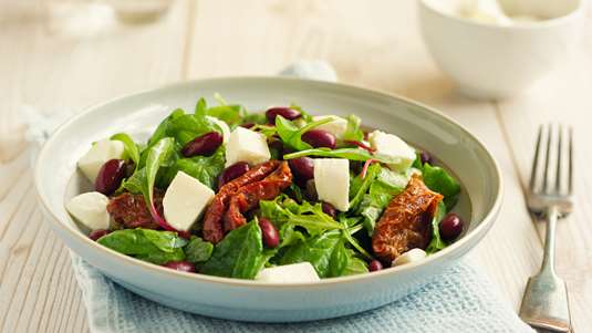 Φασόλια με Σπανάκι