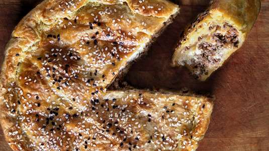 Κλειστή Τάρτα με Κιμά