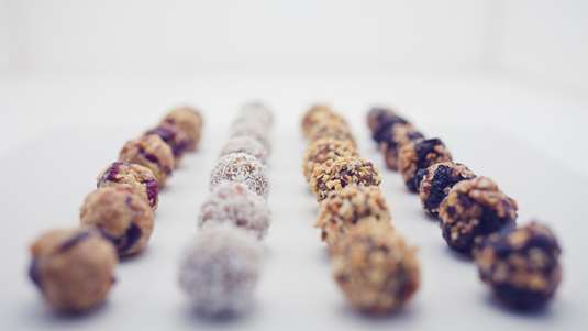 Τρούφες με Μπισκότα