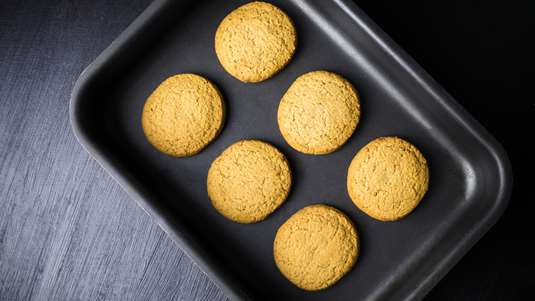 Νηστίσιµα Ζαχαροκουλουράκια στο Τηγάνι