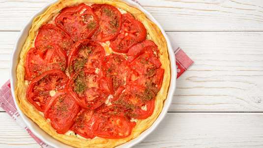 Τάρτα Ντομάτας στα Γρήγορα