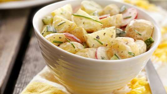 Γρήγορη Πατατοσαλάτα