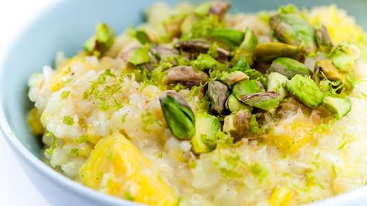 Ρύζι στο Φούρνο με Φιστίκι