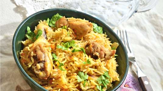 Πολίτικο Πιλάφι με Κοτόπουλο