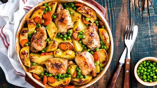 Κοτόπουλο με Αρακά