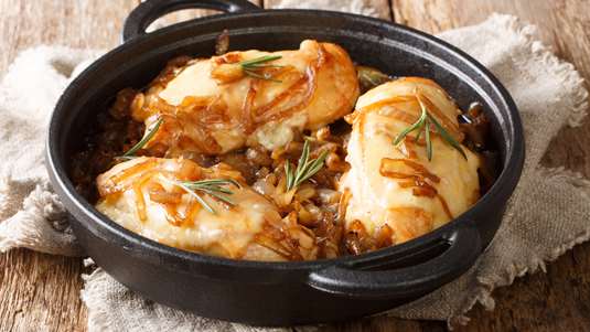 Φιλέτο Γεμιστό με Κεφαλογραβιέρα