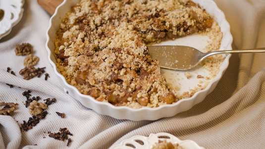 Αρωματική Πίτα με Ξηρούς Καρπούς