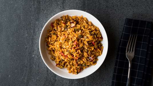 Ριζότο με Κιμά στο Φούρνο