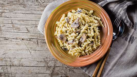 Ζυμαρικά και Μανιτάρια