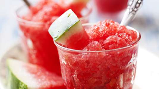 Γρανίτα καρπούζι (του σεφ Γιώργου Καραγιάννη)