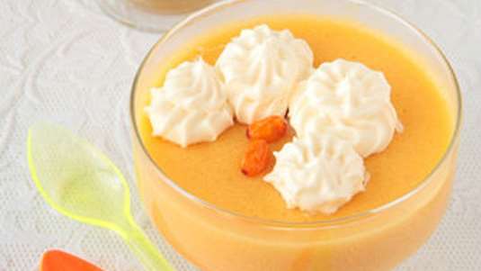 Εύκολη κρέμα-μους πορτοκαλιού