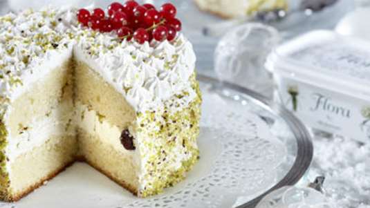 Βασιλόπιτα Τούρτα με Λευκή Σοκολάτα (από το αρχείο συνταγών του Flora)